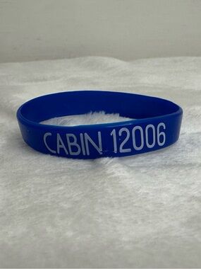 MSC Cruise Ship Cabin 12006 Wristband Rubber Bracelet